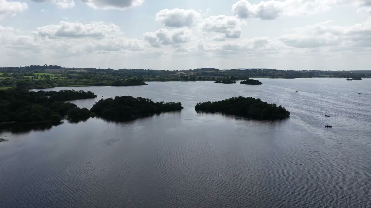 Visited two lakes and beautiful aerial videos on County Cavan in Ireland