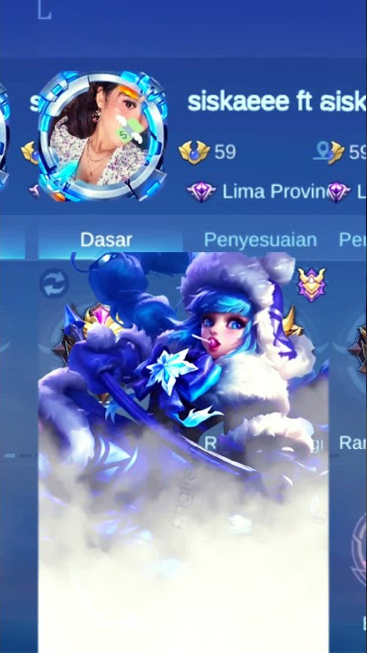 siskaee ni bosss 🔥🔥🔥 | #mobilelegends #siskaeee