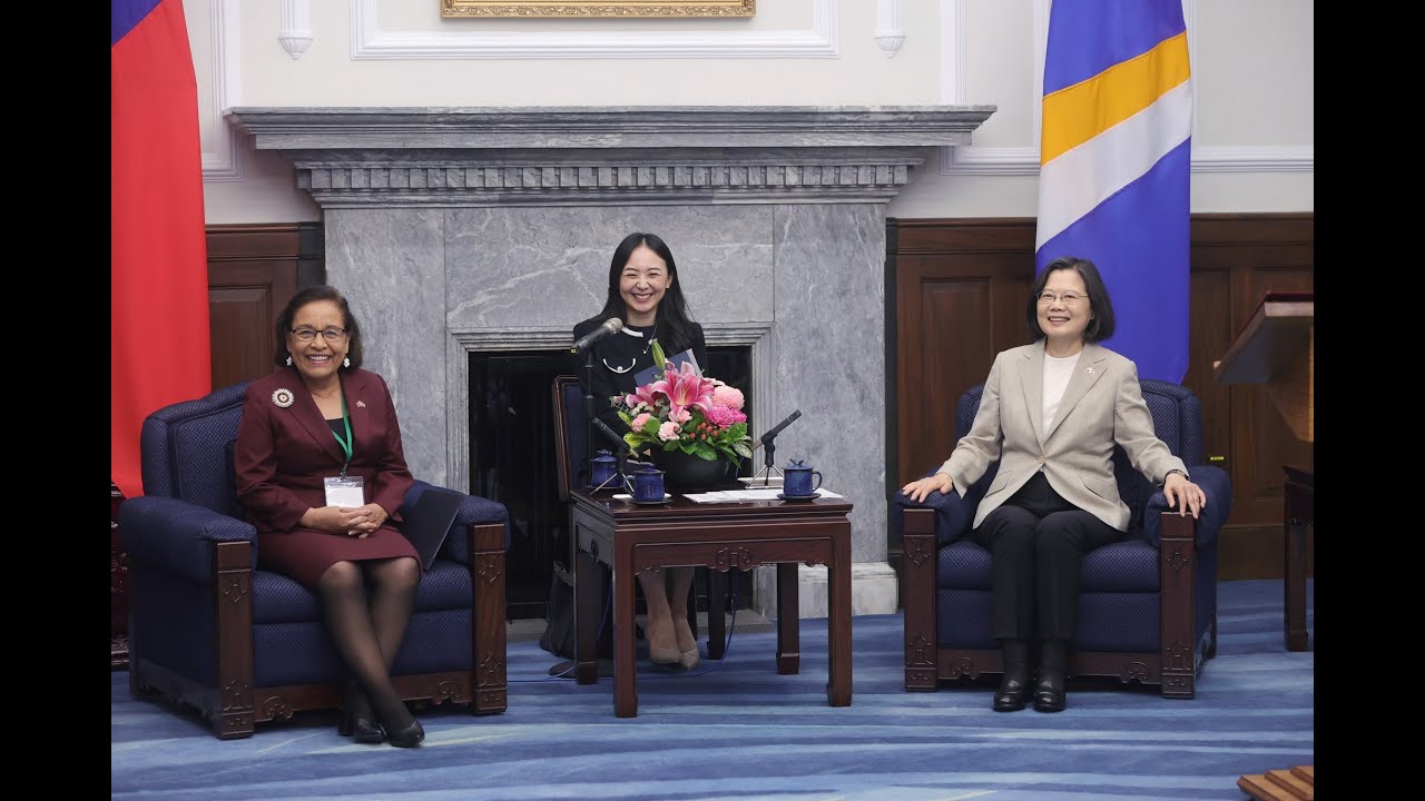 20240519 總統會晤「馬紹爾群島共和國總統海妮伉儷訪問團」