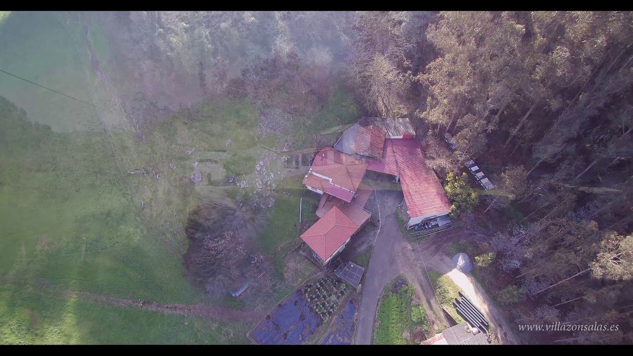 VILLAZON DESDE EL AIRE, "QUINTANA" A VISTA DE DRON