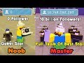 Noob To Master! 10 Billion Follower! Got Best Stars! Unlocked All Areas! - Fame Simulator