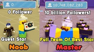 Noob To Master! 10 Billion Follower! Got Best Stars! Unlocked All Areas! - Fame Simulator screenshot 5