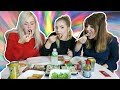 REALTIME SUSHI MUKBANG ∙ Met Rebecca & Sharon | Kristina K ❤