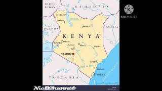 KENYAN  MAP:NAIROBI CITY:KISUMU CITY:MOMBASA CITY 🇰🇪🇰🇪.