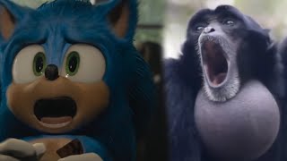 Sonic's screaming gibbon monkey