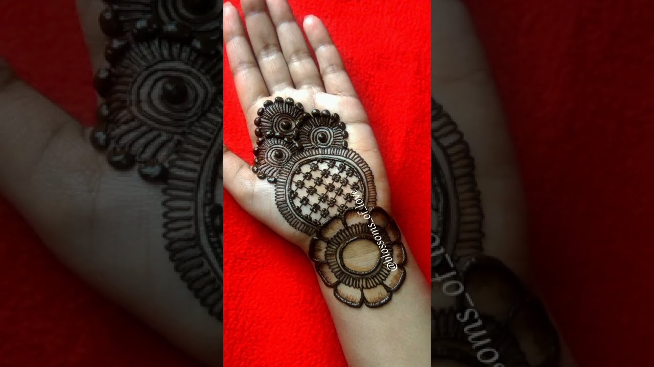 Step By Mehndi Design Shorts Check Description Box For Video Tutorial