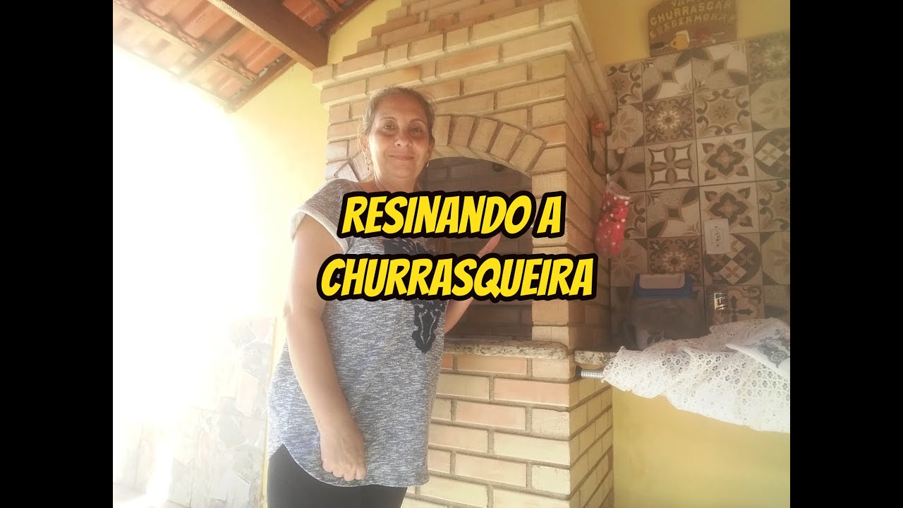 RESINANDO A CHURRASQUEIRA