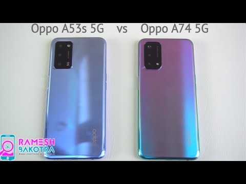 Oppo A53s 5G vs Oppo A74 5G SpeedTest and Camera Comparison