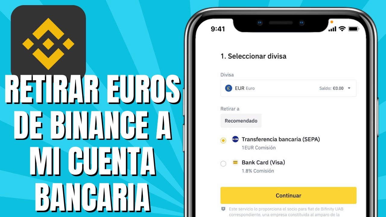 Cómo RETIRAR Euros De BINANCE A Mi Cuenta Bancaria