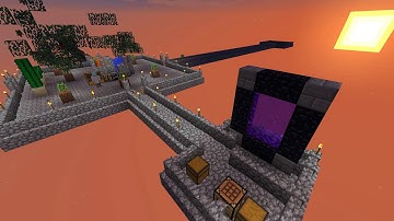 MC Skyblock Timelapse 06 (Replay Mod)