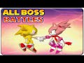 Sonic Rush - All Bosses (S Rank)