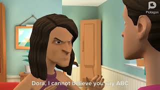 Dora Says Abc Song And Gets Grounded Plotagon Version