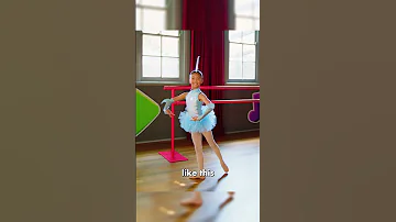 Baby Shark Ballet How To Arabesque Tutorial Kids Ballet Dance 