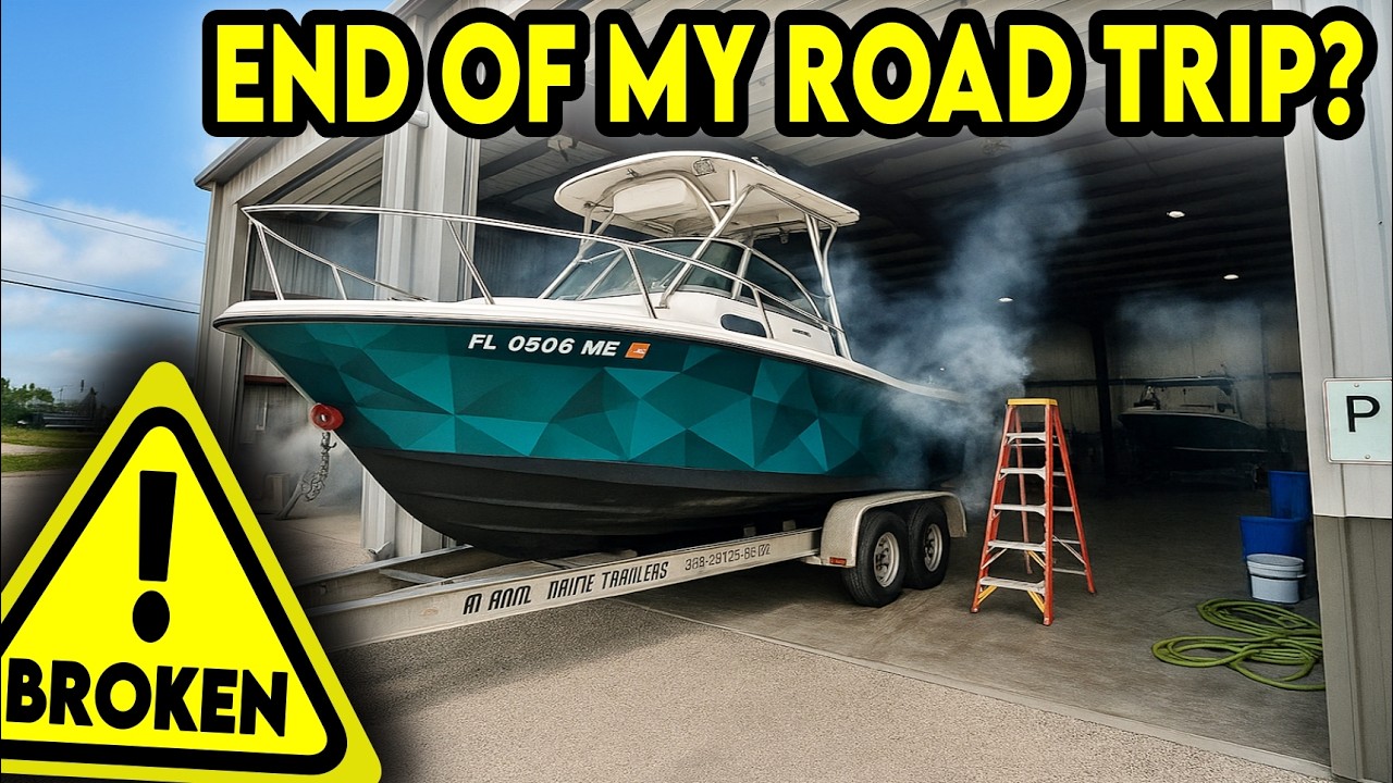 My Boat Broke Down and I Can’t Fix It.. [Cross Country Trip EP. 8]