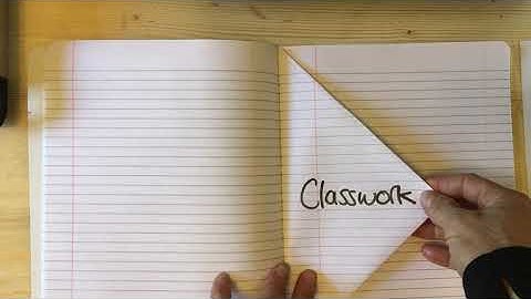 Setting Up Your Science Notebook