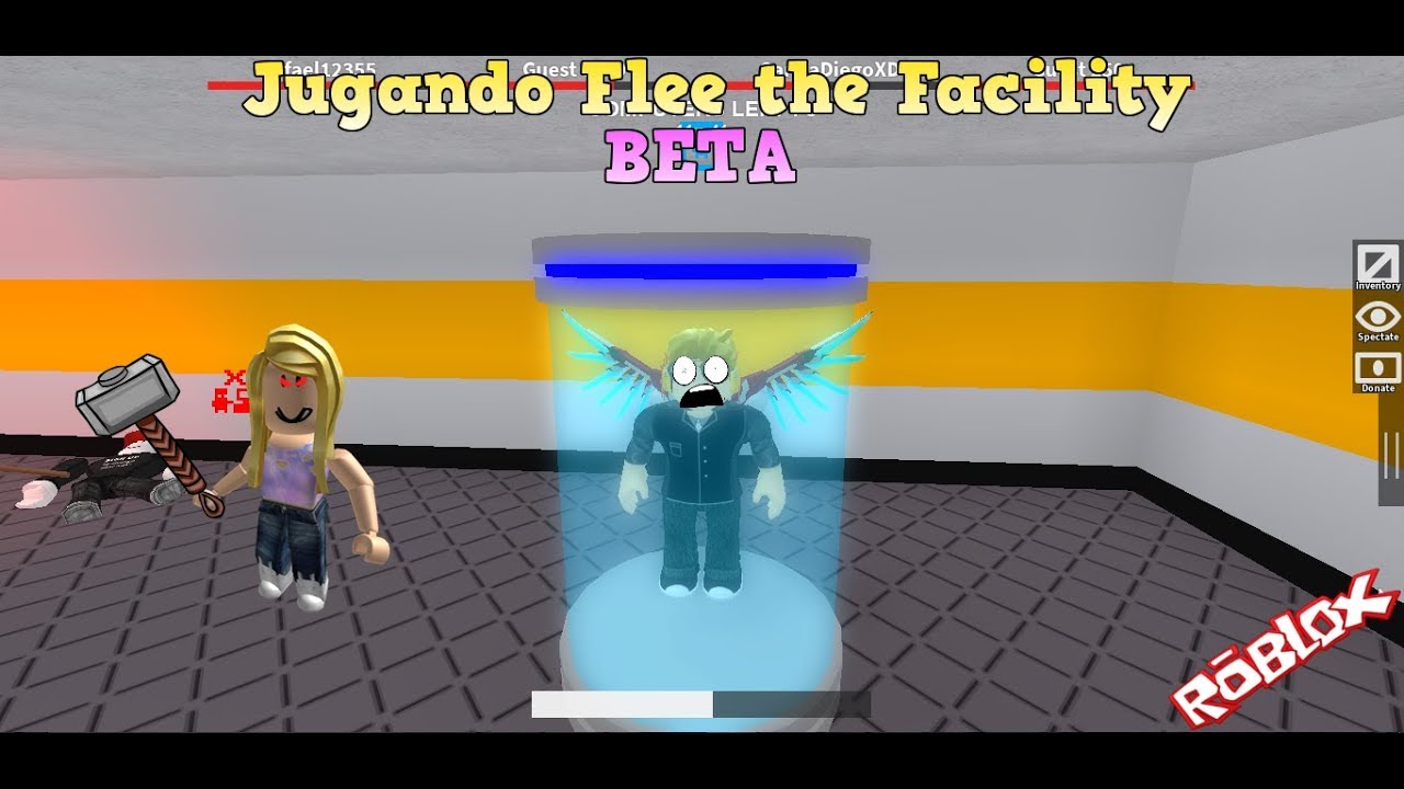 Jugando Flee The Facility Beta Sounds Updateroblox En Español - 