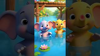 🐘 Ek Mota Hathi | Funny Cartoon Song for Kids | Hindi Nursery Rhyme 🎵😂