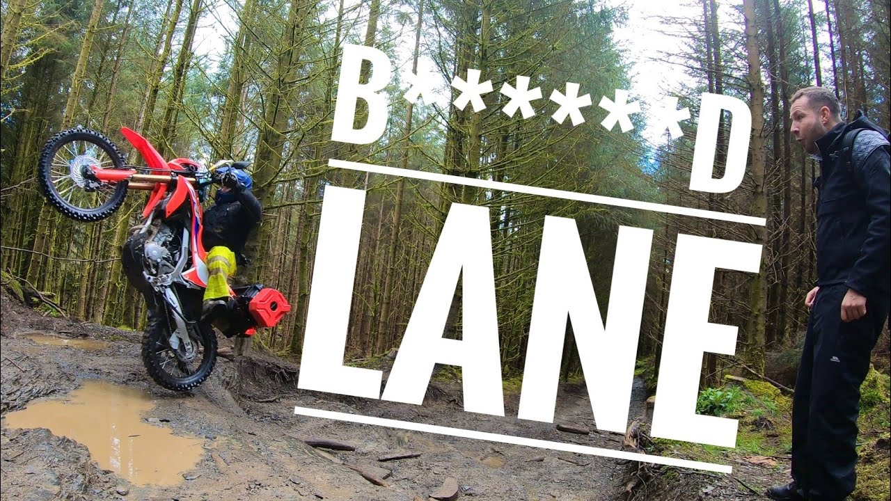B*****d Lane, Wales on Motorbikes