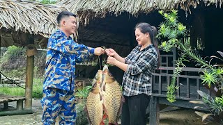 Tieu Trang was very surprised to see Mr. Khang catch such a big fish in the river. screenshot 3