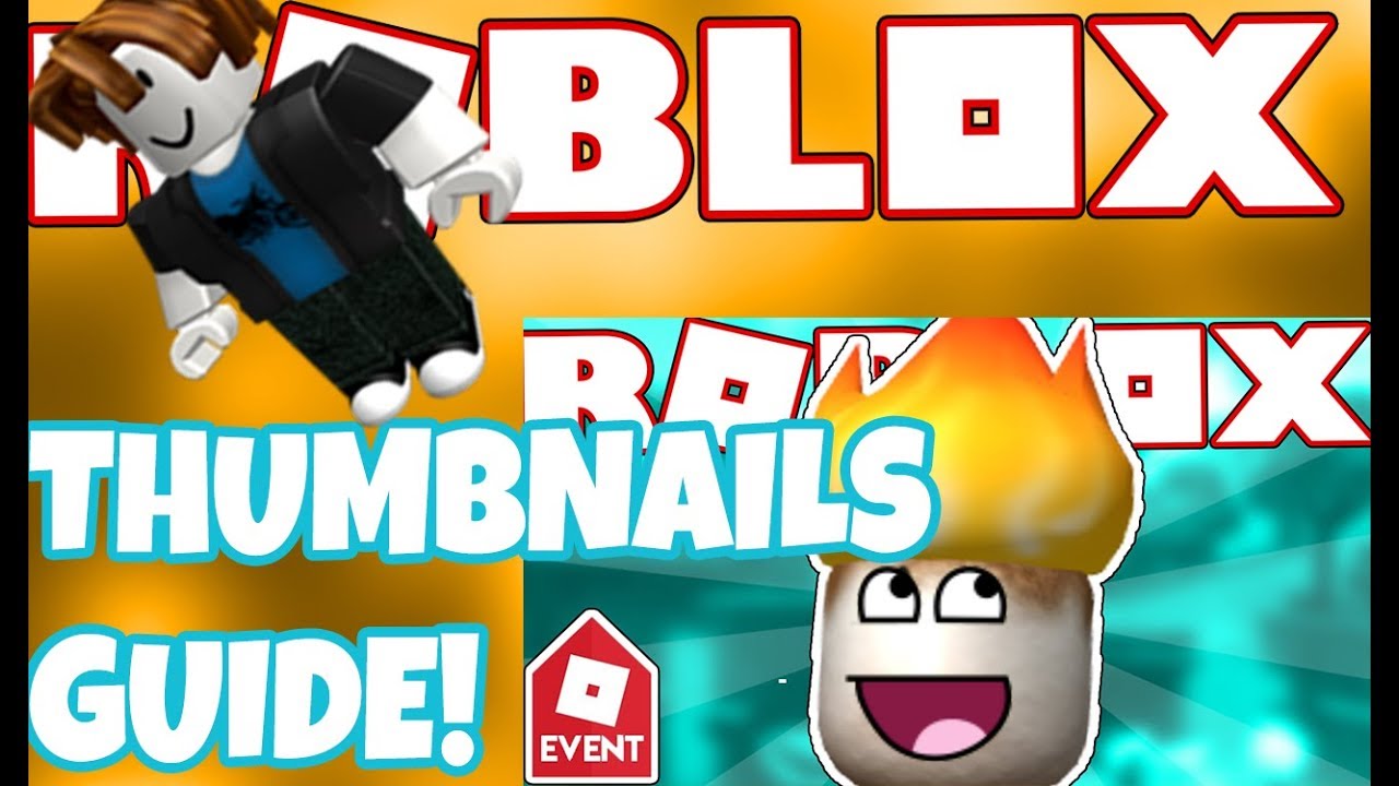 HOW TO CREATE A THUMBNAILS FOR A ROBLOX EVENT | Roblox