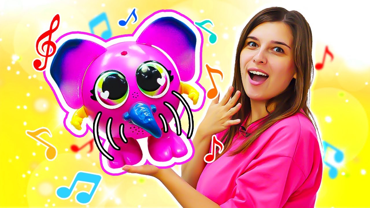 Интерактивная игрушка CRE-A-TURES ищет нового друга дракошу! Видео с развивающими игрушками