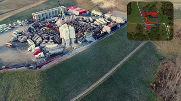 Georeferenced Drone Inspection Video