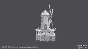 Model Turnarounds Textured & Wireframe