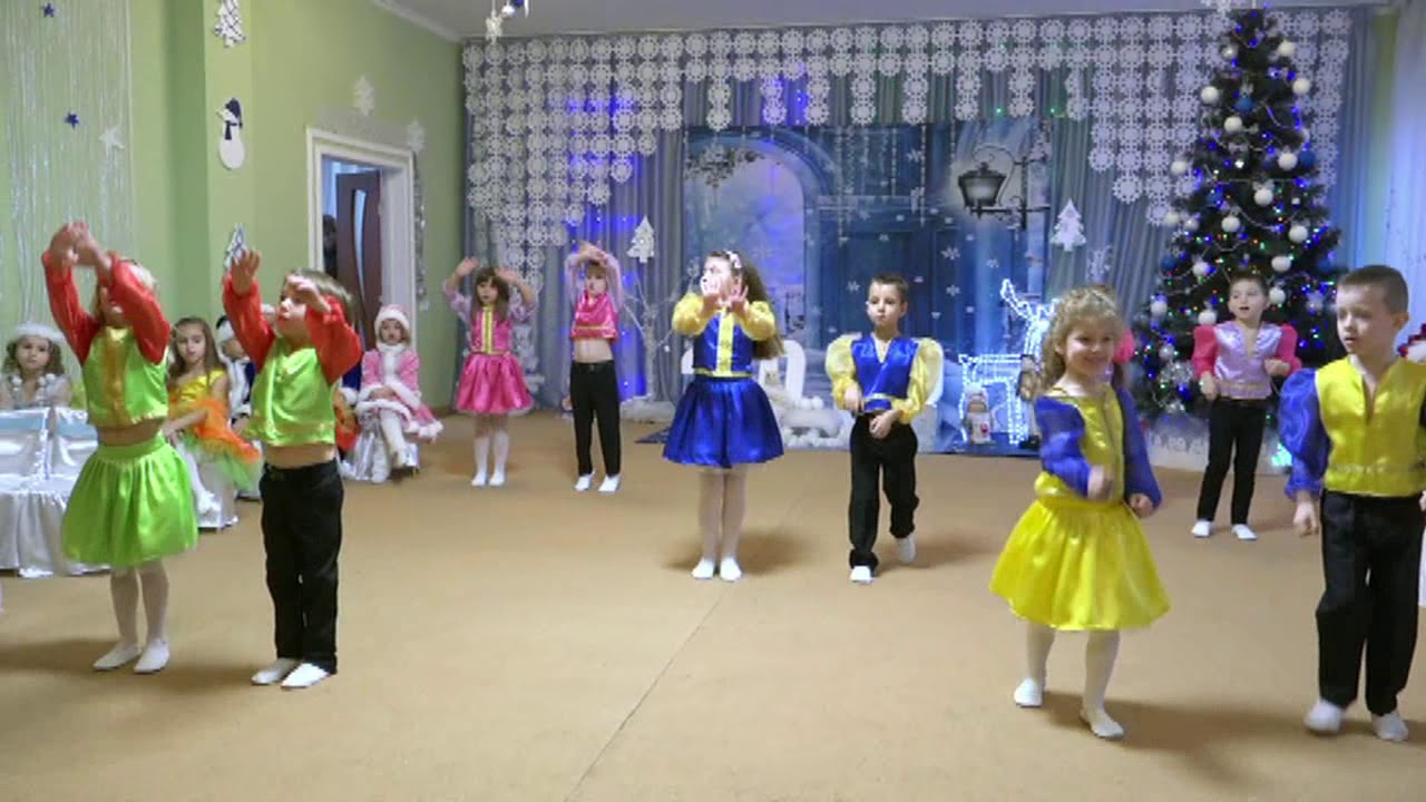 Новогодняя  полечка (старшая группа) д/с  №306 Одесса