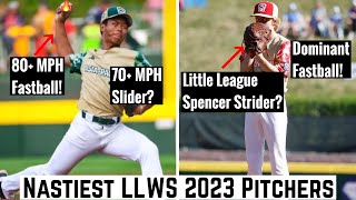 The Nastiest Pitchers of the 2023 LLWS! 80+ MPH Fastballs, Filthy Sliders, & Best LLWS Pitcher Ever