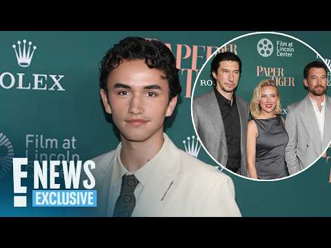 Gavin Goudey Details Advice From Adam Driver, Scarlett Johansson | E! News