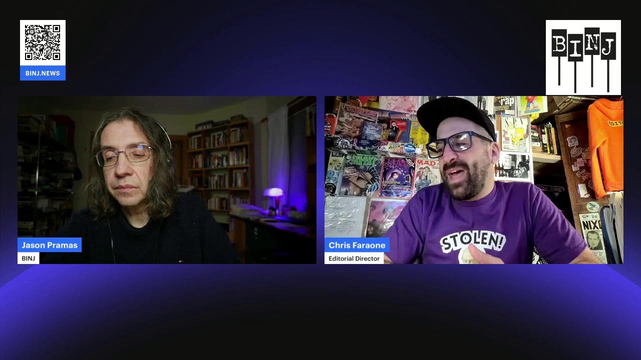 BINJ Live #16 with hosts Chris Faraone and Jason Pramas