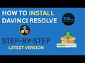 🎥 How to Install DaVinci Resolve (Free & Studio) | Step-by-Step Guide | 3D DECODE