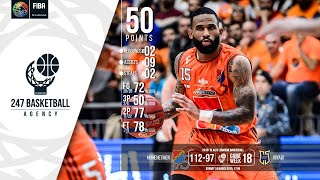 Walter Hodge - 50 Pts Career high - 2019 Homenetmen Vs Riyadi Game highlight - Lebanon