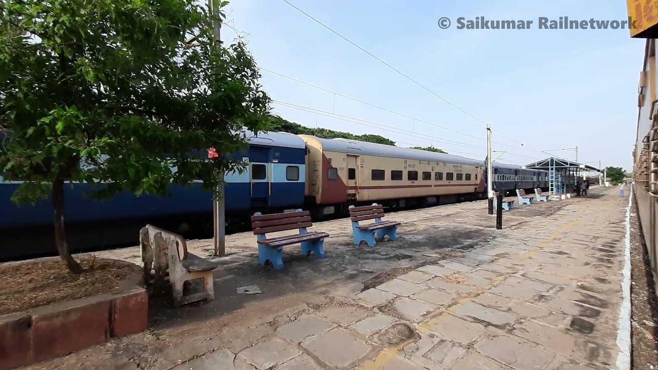Train Journey  || Samalkot to Vijayawada Ratnachal Super Fast Journey Compilation || Indian Railways