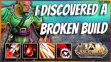 I DISCOVERED AN OVERPOWERED BUILD - Random WoW - Project Ascension S7 | PvProgression, 1v1, BGs |