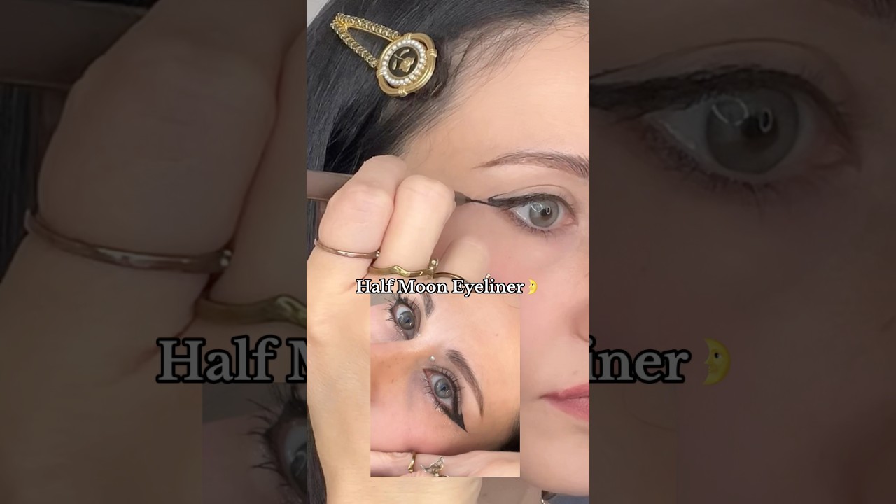 Half Moon Eyeliner ✨ 