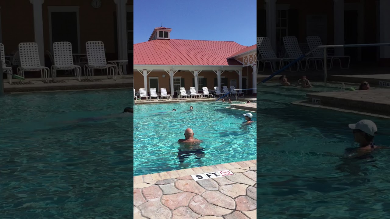 The Villages Pool Feb 2018 YouTube