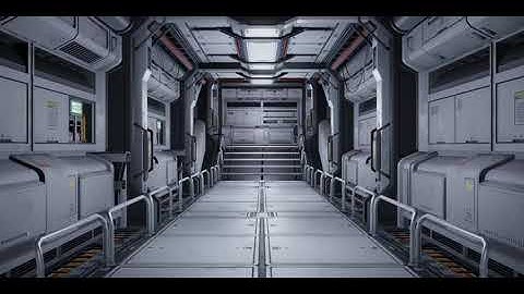 modular sci-fi corridor pack 1 URP
