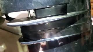 9.9 Hp Mercury Outboard Water pump Impeller Change 2014 Pt.1