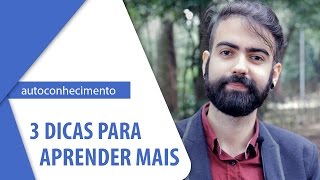 3 Dicas para Estudar Menos e Aprender Mais [Quero Evoluir]