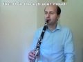 How to make a sound on your Clarinet