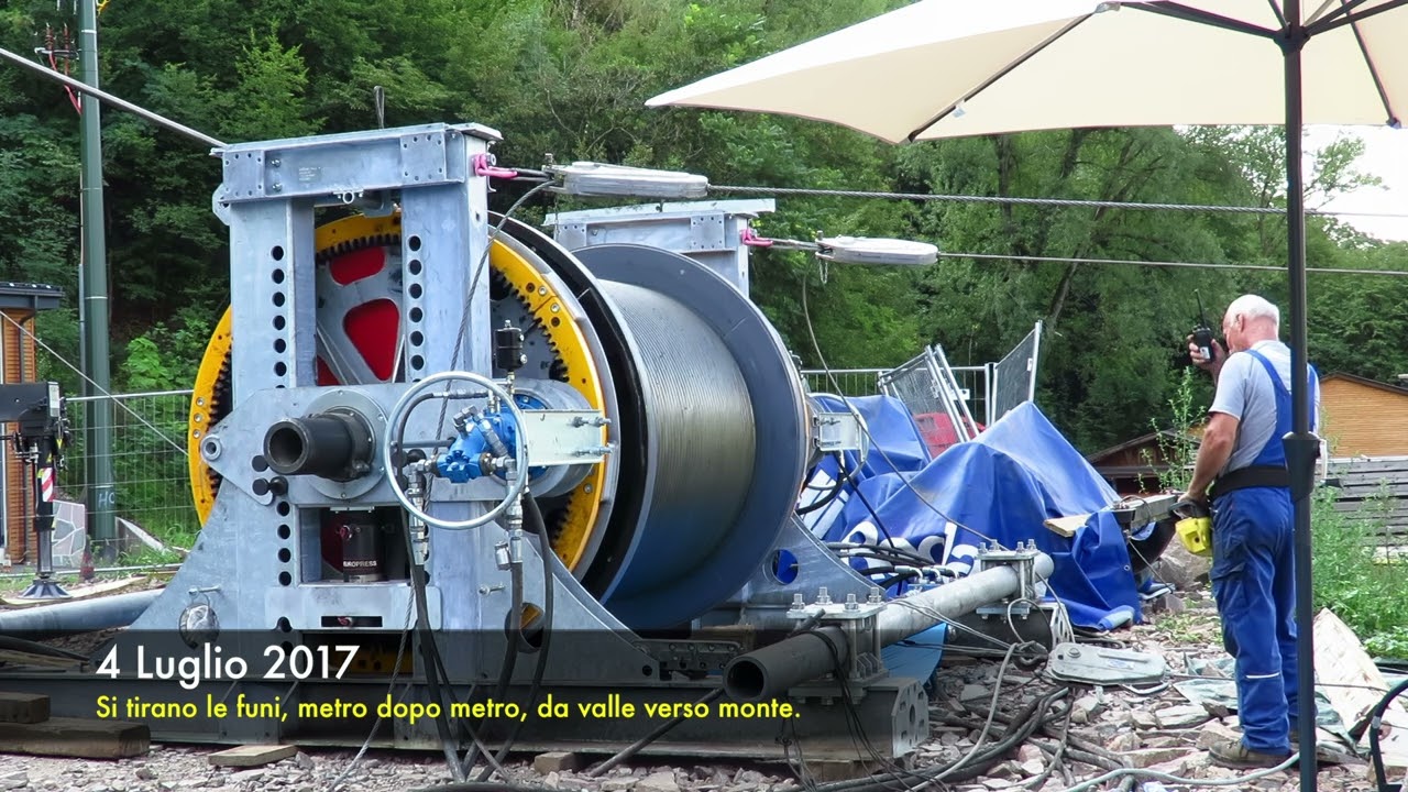 Funivia Postal - Verano ITA - Come nasce una funivia - 4K