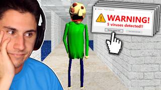 This Baldi's Basics Mod Gave My PC A Virus... screenshot 1