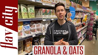 The HEALTHIEST Granola & Oatmeal At The Grocery Store...And Taste Test!