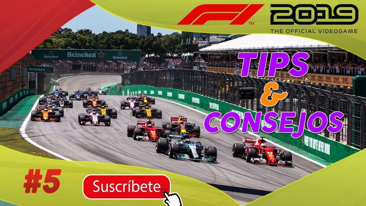 F1 2019 /  COMO CORRER SIN AYUDAS 😎😋(Puntos de frenada) BRAZIL - EP.5 🔴