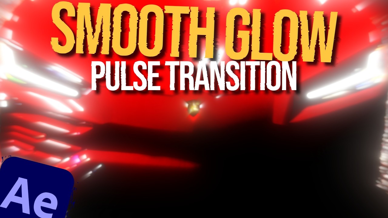 Smooth GLOW PULSE Transition Tutorial After Effects - YouTube