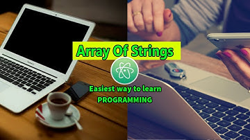 Array Of Strings Easiest Way To Learn C With Atom Editor In Windows 10 #58