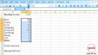 Excel 2003: Naming Cells and Ranges Wealth