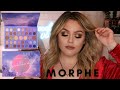 Holiday Inspired Look |MORPHE X PONY CONSTELLATION SKY| Bronzy Smokey Eyeshadow|