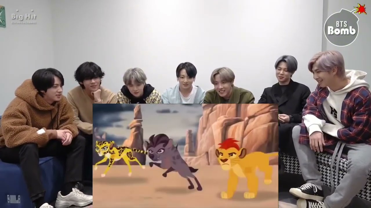 Bts react a a guarda do leão 2